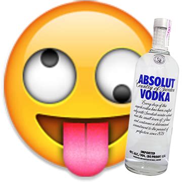 vodka bottle emoji